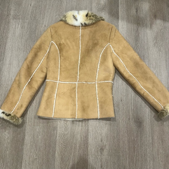 Women’s l.e.i. Y2K faux fur lined coat - Picture 2 of 5
